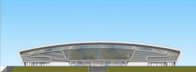 Sketchup Station Road Bridge | Train Station, Modern Style