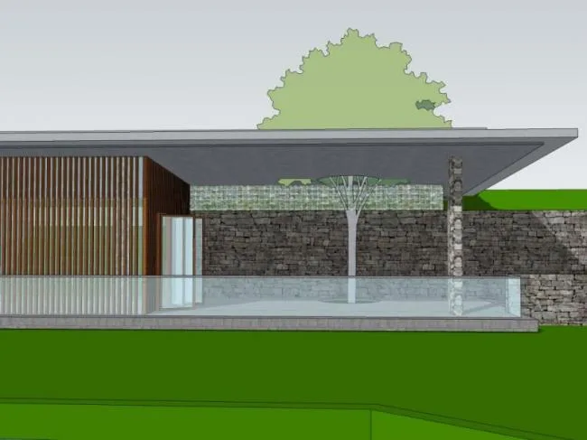 Sketchup Station Road Bridge | Cruise Terminal, Modern Style