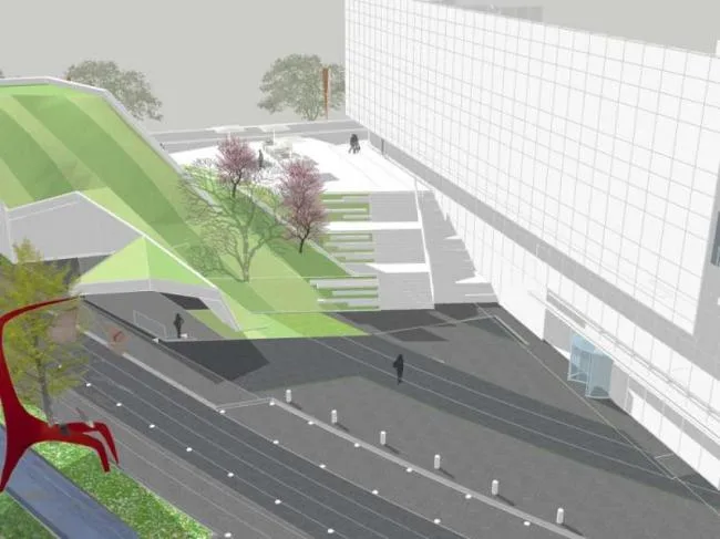 Sketchup Landscape Model | Multi story Residential Community Landscape, Modern Style