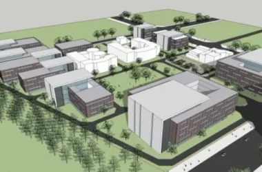 Sketchu Industrial Park | Modern Multi-Story Factory Building-BIM WORLD