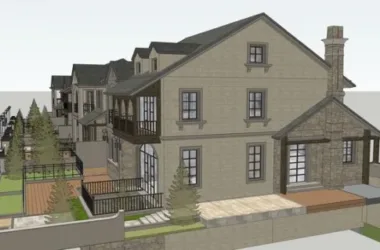 French Neoclassical Single-Family Villa Cluster | SketchUp Model-BIM WORLD