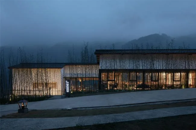 BIM architecture | Adjacent to the canyon, integrated into the settlement: Heizhugou Zen Inn Boutique Hotel Reception Center/Research Building Architectural Design