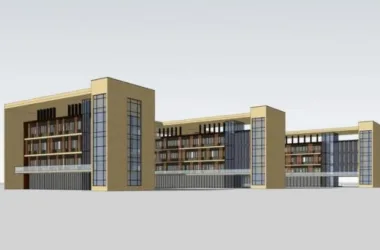 Modern Multi-Story School Design | Educational Architecture in SketchUp-BIM WORLD