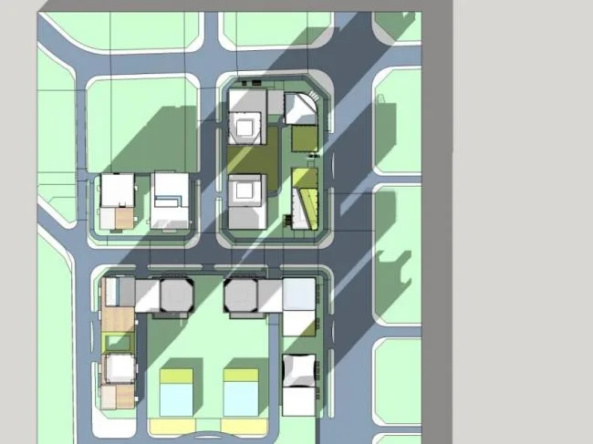 Sketchup Office Model | High rise Office Building, Financial Center, Modern Style