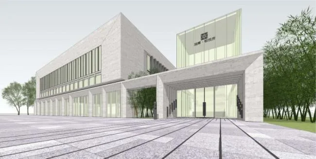 SketchUp Business Model: Modern Multi-Story Sales Office Design