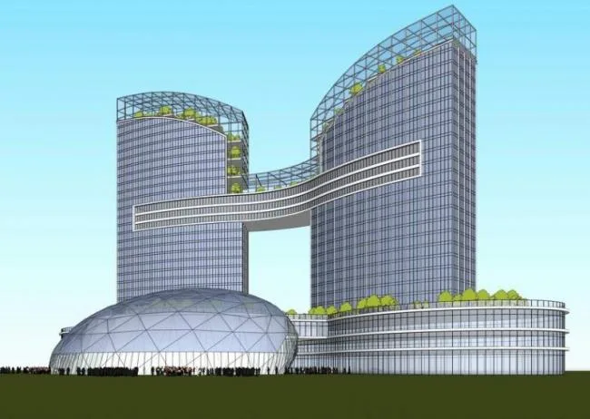 SketchUp Cultural Models: Modern High-Rise Offices and Multi-Story Theaters