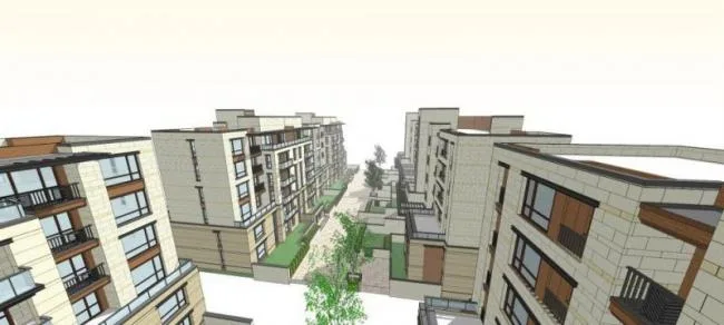 Sketchup Residential Model | Multi story Residence, Modern Style