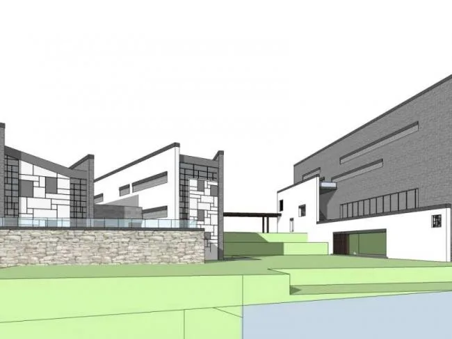 Sketchup Cultural Model | Multi story Museum, Cultural Architecture, Chinese Style