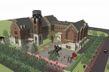 Multi-Story British-Style Kindergarten Model | Educational Architecture Emphasizing Culture and Health-BIM WORLD