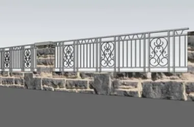 SketchUp Material Models: Wall Guardrails, Railings, and Components-BIM WORLD