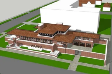 SketchUp Model of the Wright Robin Villa in Classic Architectural Style-BIM WORLD