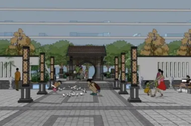 SketchUp Landscape Models: Community, Residential, and Modern Chinese Style Designs-BIM WORLD