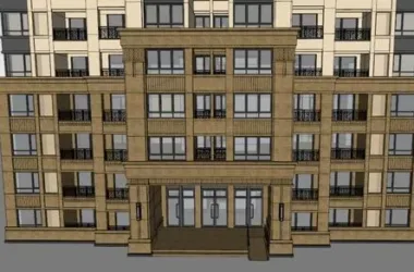 Classic-Style Super Tall Residential Model in SketchUp-BIM WORLD