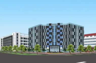 Sketchu Industrial Building: Modern Multi-Story Factory Architecture-BIM WORLD
