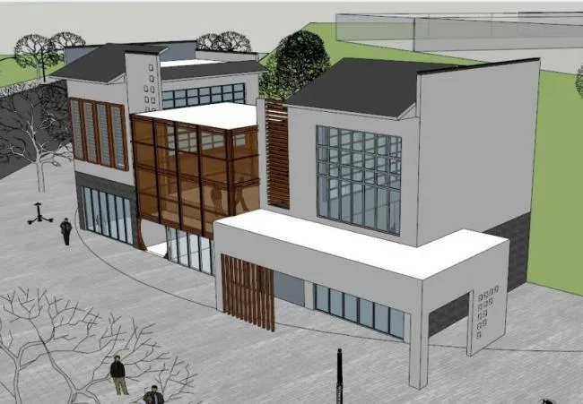 Sketchup Business Model | Multi story Club, Modern Chinese Style