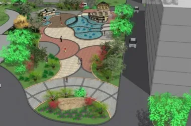 Classical Residential Landscape Design in SketchUp-BIM WORLD