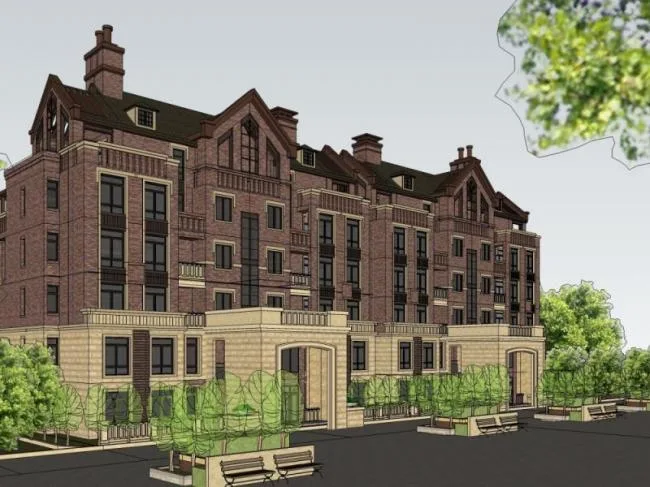 Sketchup Residential Model | Multi story Residence, Garden House, European Classical Style