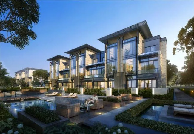 Sketchup Residential Model | High rise residential buildings, modern style, villas, multi story garden villas, residential buildings