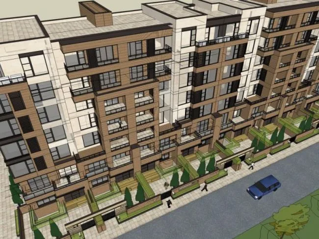 Sketchup Residential Model | Multi story Residence, Residential Building, Classical Style