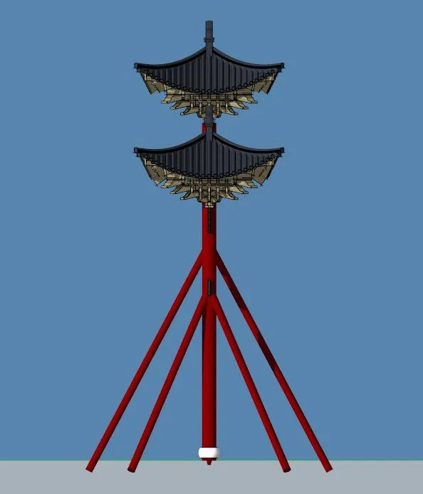 Sketchup Ancient Architecture Model | Archway, Ancient Architecture, Chinese Style