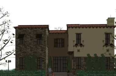 Classical Single-Family Villa Model in SketchUp-BIM WORLD