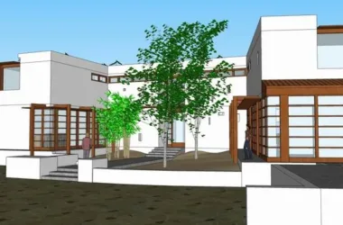 Modern Solo Villa Design | SketchUp 3D Model Preview-BIM WORLD