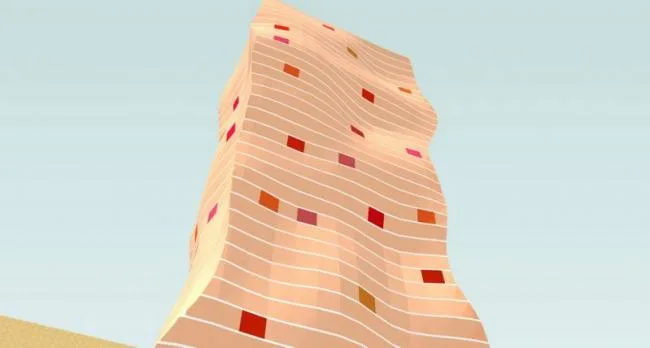 Sketchup Material Model | Climbing Wall Landscape Material Component