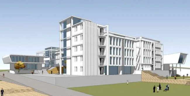 Sketchup Office Model | Multi story Small Office Building, Modern Style