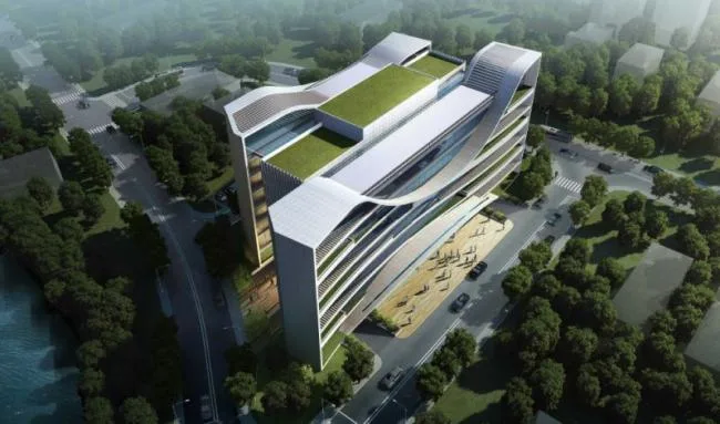 Sketchup Office Model | Multi story Office Building, Modern Style
