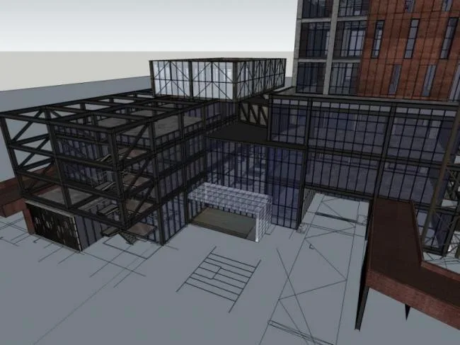 Sketchu Industrial Building | Multi story factory building, industrial, modern style