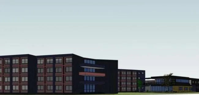Sketchup Hotel Model | Multi story Hotel, Modern Style