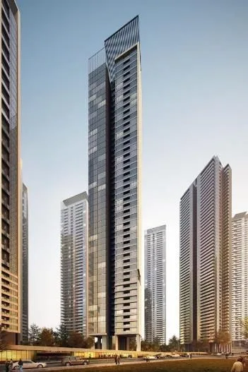 Modern Super High-Rise Office Building Model in SketchUp-BIM WORLD