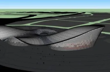 Modern Multi-Story Gymnasium Model in SketchUp-BIM WORLD