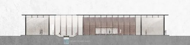 BIM Architecture | Senegal Peace Pavilion International Architecture Competition First Prize Project Plan/Cai Changze