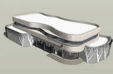 SketchUp Business Model: Designing Modern Low-Rise Commercial Buildings-BIM WORLD