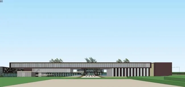 SketchUp School Model: Gao'an Campus of Yichun University – Modern Multi-Story Educational Buildings
