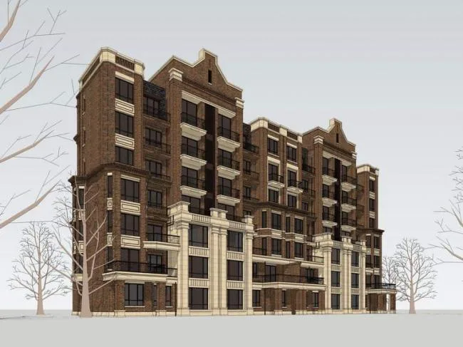 SketchUp Residential Model: Multi-Story Shikumen Haipai Style Classical House Design