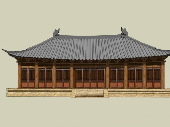 Sketchup Ancient Architecture Model | Multi story Ancient Architecture, Chinese Style
