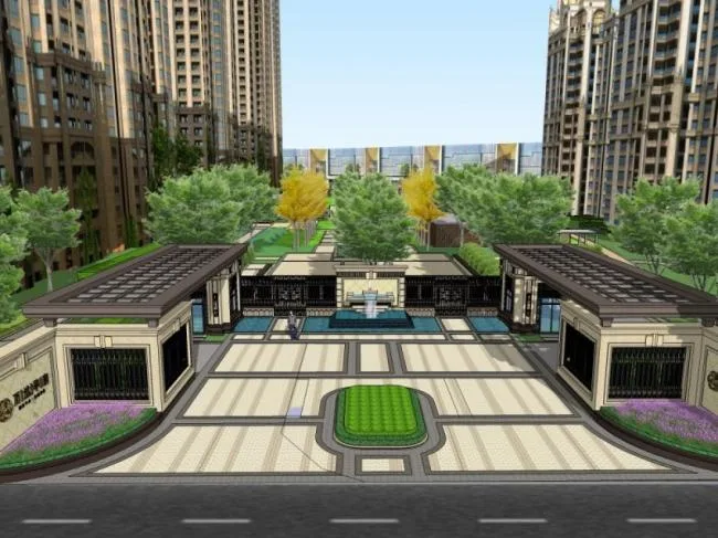 SketchUp Landscape Models: Community, Residential, and Classical Designs