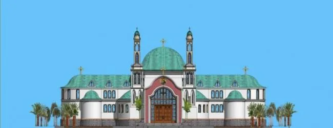 Sketchup Cultural Model | Multi story Western style Church, Cultural Architecture, Classical Style