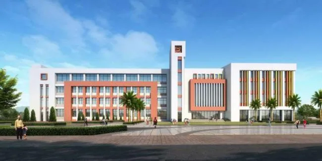 Sketchup School Model | Multi story Elementary School, Campus Educational Architecture, Modern Style