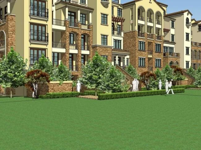 Sketchup Residential Model | Multi story Residence, Spanish Style, Classical Style