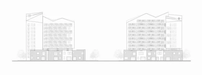BIM Architecture | Taste of Old Market, Colors from Childhood Memories: Shanghai Lingang New City Community Trade Center/Shanghai Zhongfang Architectural Design