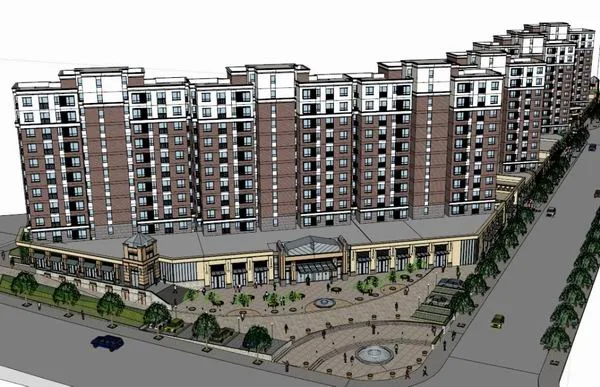 Sketchup Residential Model | Multi story Residence, Classical Style