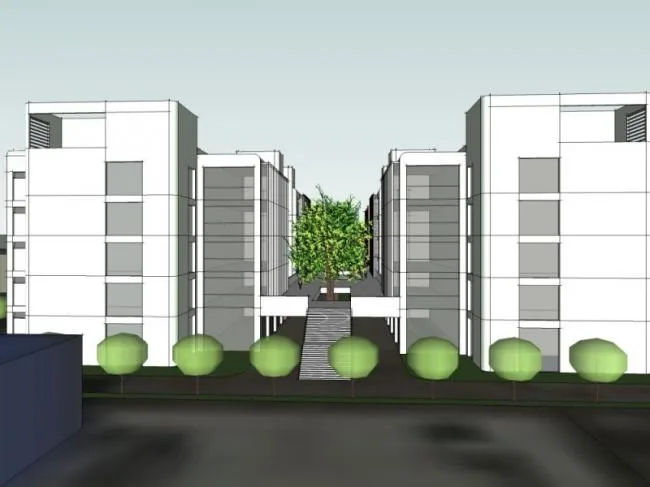 Sketchup Office Model | Multi story Office Building, Modern Chinese Style