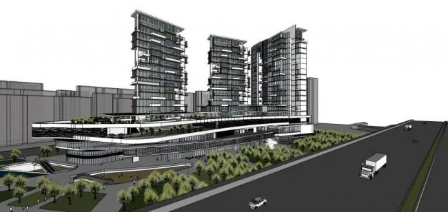 Sketchup Office Model | High rise commercial office building, office building, multi story commercial, modern style