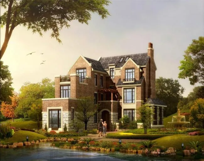 SketchUp Model of Zhenjiang Xianrenhu Classical Style Standalone Villa
