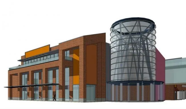 Sketchup Business Model | Shanghai Lujiazui 96 Square, Multi story Commercial, Modern Style