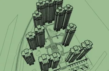SketchUp Residential Models: High-Rise and Classical Style Buildings-BIM WORLD