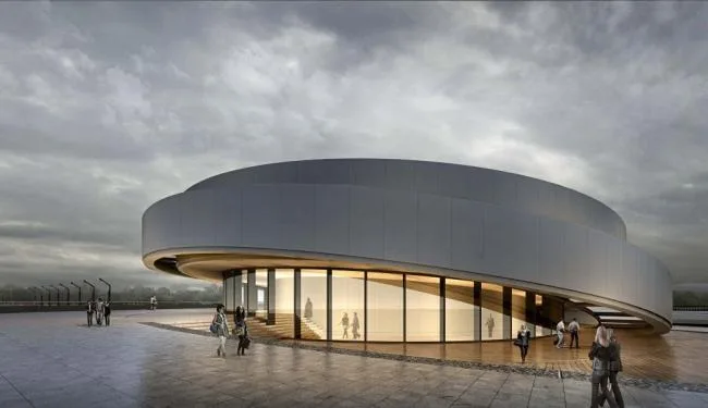 Sketchup Cultural Model | Multi story Museum, Modern Style, Cultural Architecture